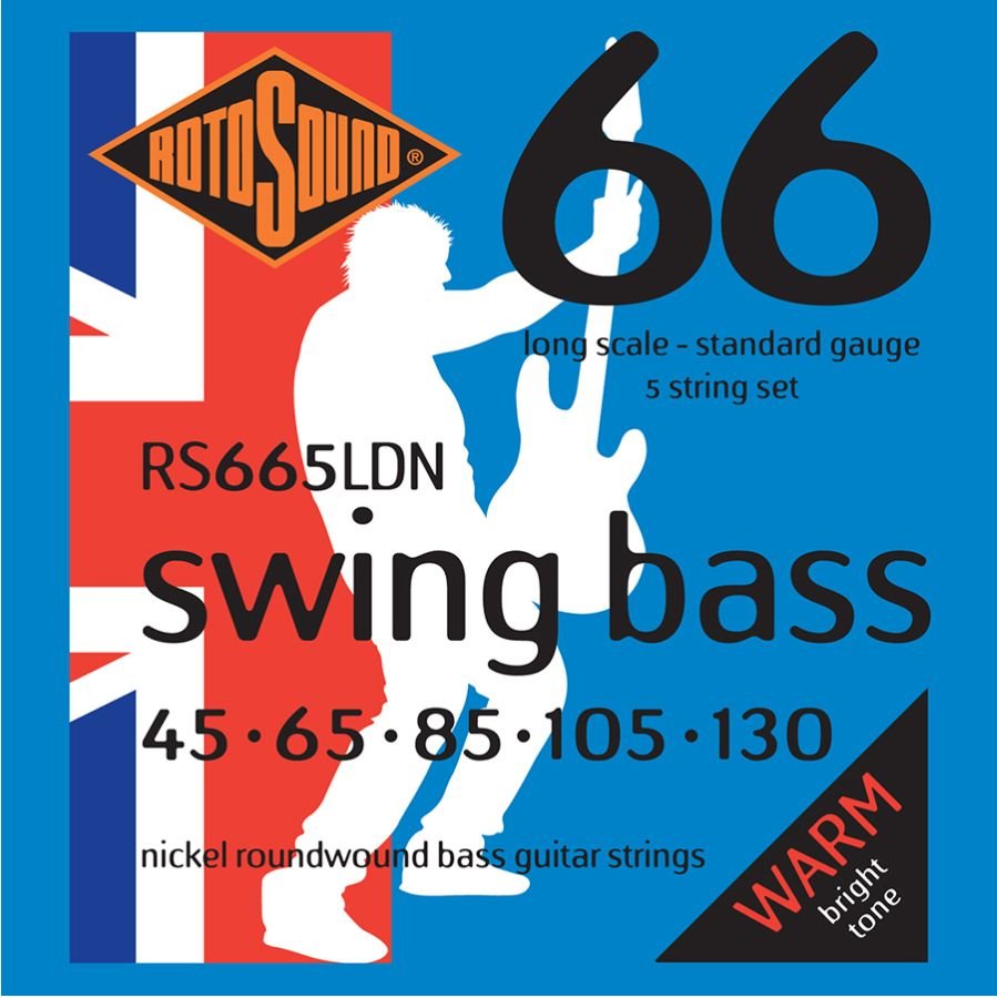 Rotosound Bass String Set 5C Nyckel 45-130