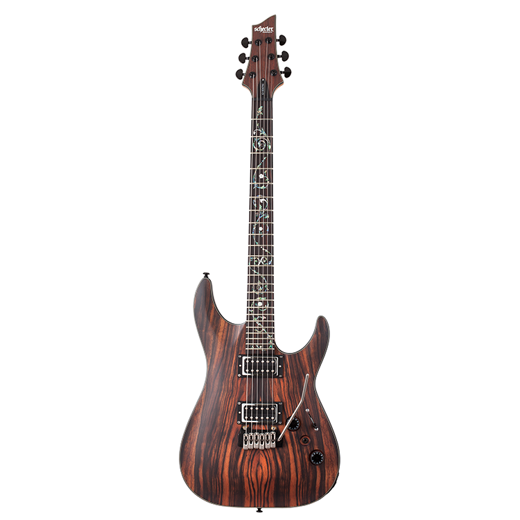 Schecter C-1 EXOTIC EBONY-NS