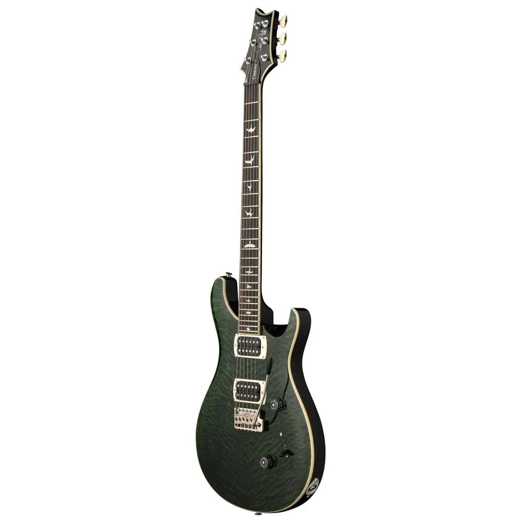 Prs SE Custom 24 Teal Black Quilt Top