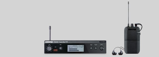 Shure Kit Completo Radiomicrofono P3T/P3R/Se112Gr