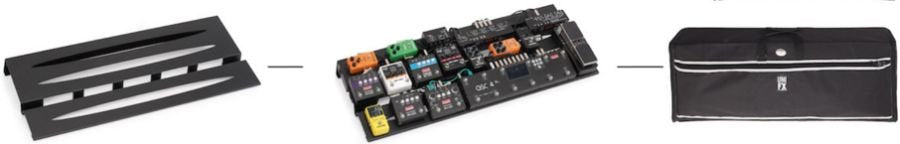 Stefy Unifx100 Pedalboard 101X41X9 Con Borsa Semirigida