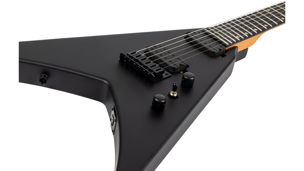 Spira Guitars V-400 MBK Dark Green Satin