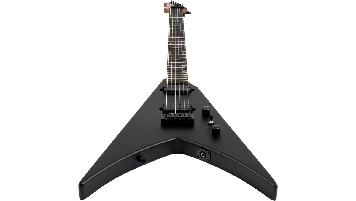 Spira Guitars V-400 MBK Dark Green Satin