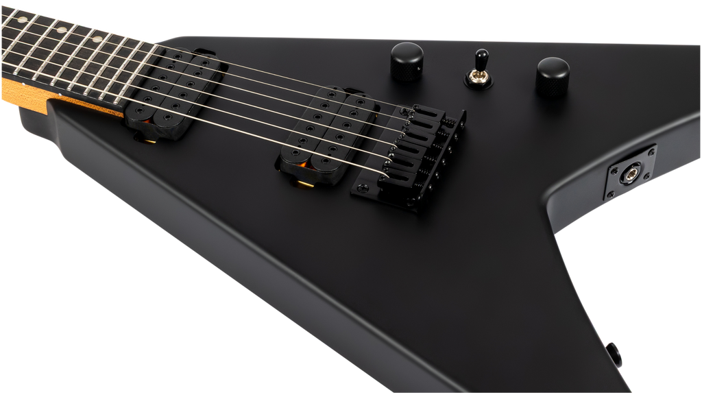 Spira Guitars V-400 MBK Dark Green Satin