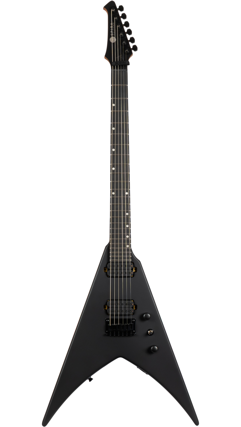 Spira Guitars V-400 MBK Dark Green Satin