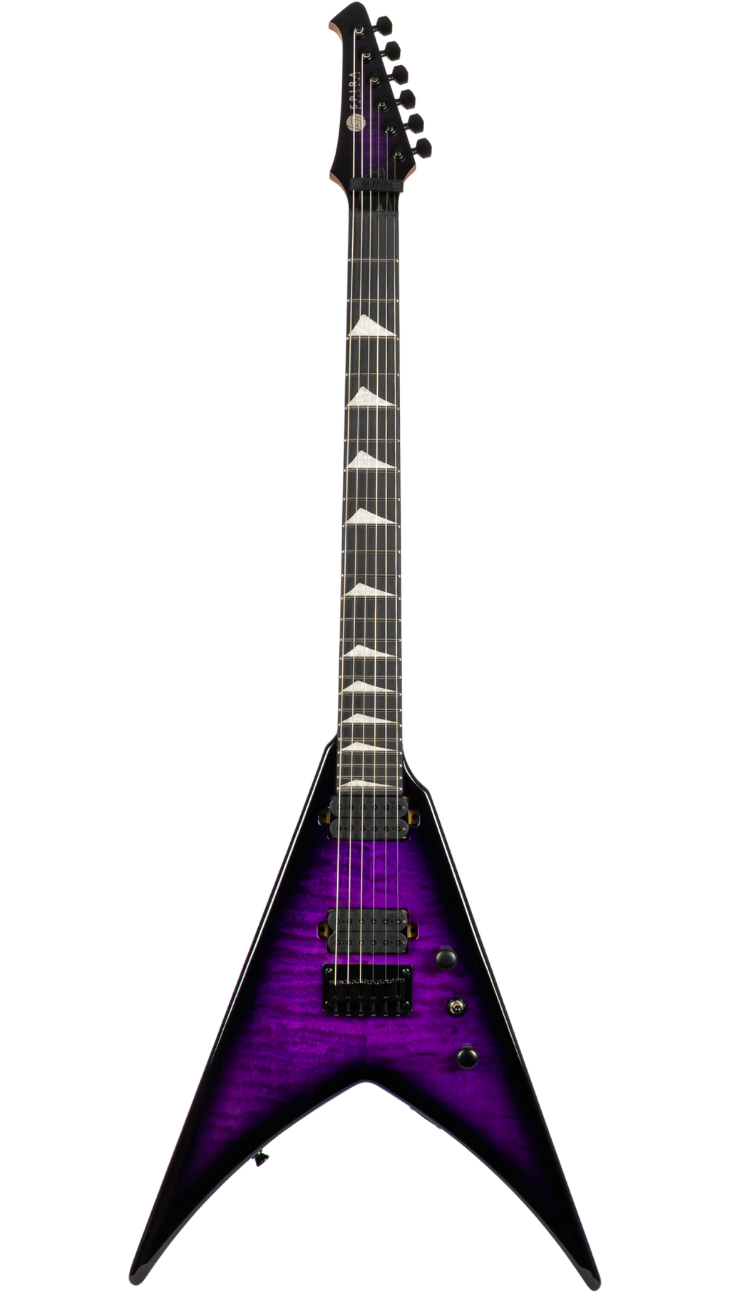 Spira Guitars V-500 TPP E TRANS PURPLE