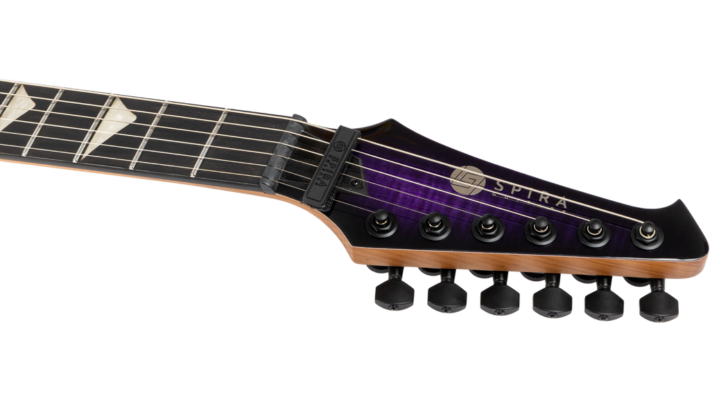 Spira Guitars V-500 TPP E TRANS PURPLE