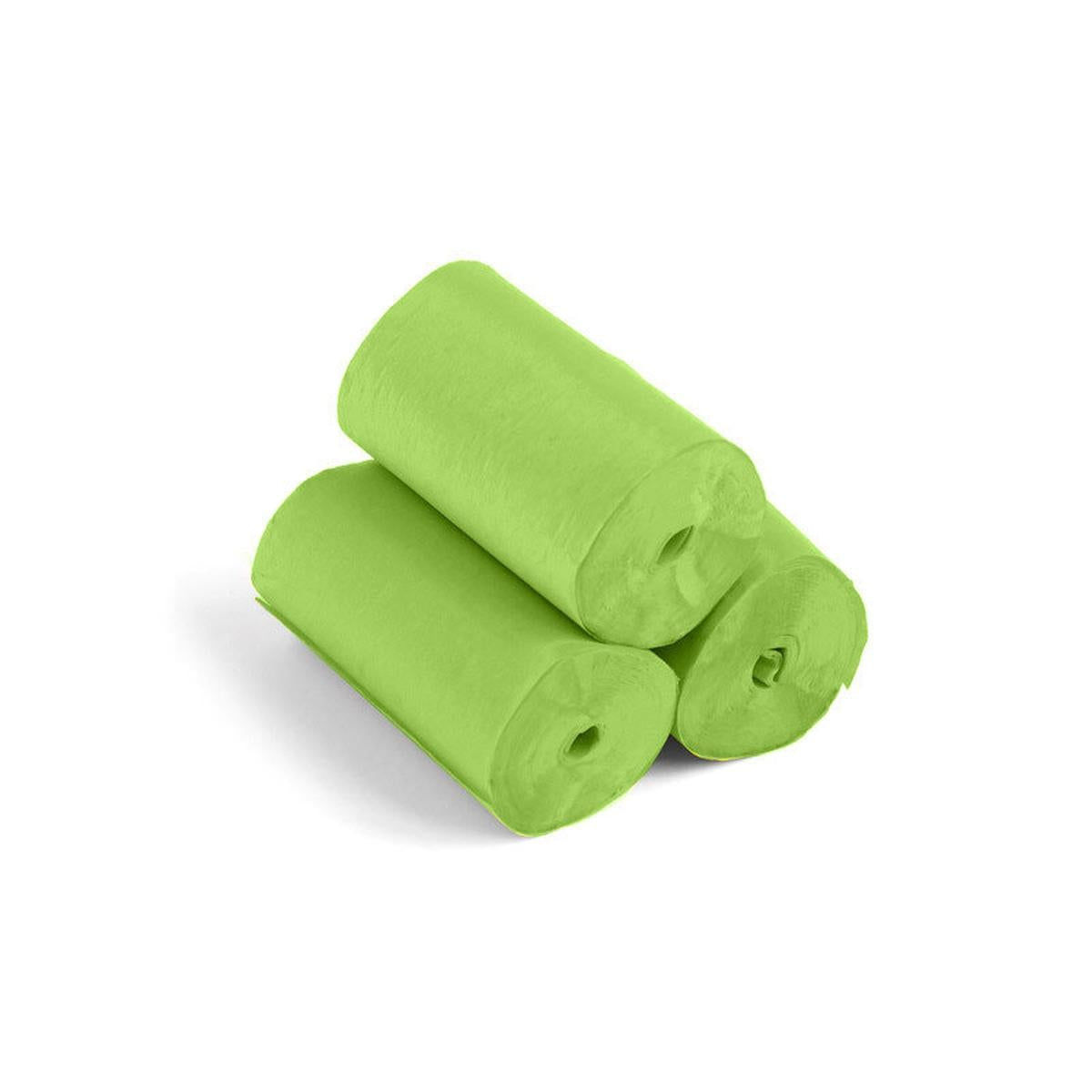 Streamers 10 m x 5 cm - Light Green