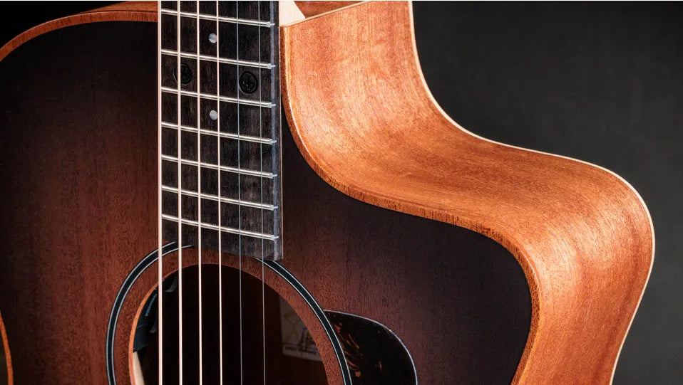 Taylor Sunset Boulevard 24CE Edgeburst Mahogany/Layered Sapele