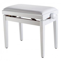 Soundsation Sbh100P-Swh Panca Pianoforte (Bianco Satinato/Sky Bianco)