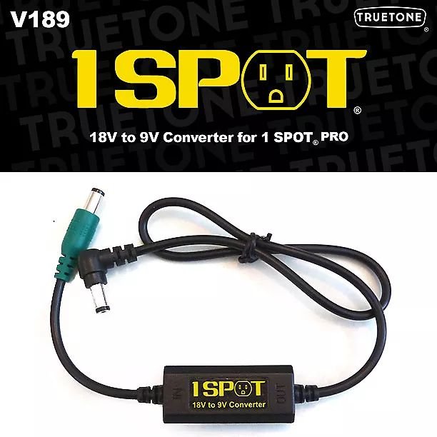 Truetone 1 Spot 18 Volt to 9 Volt Converter