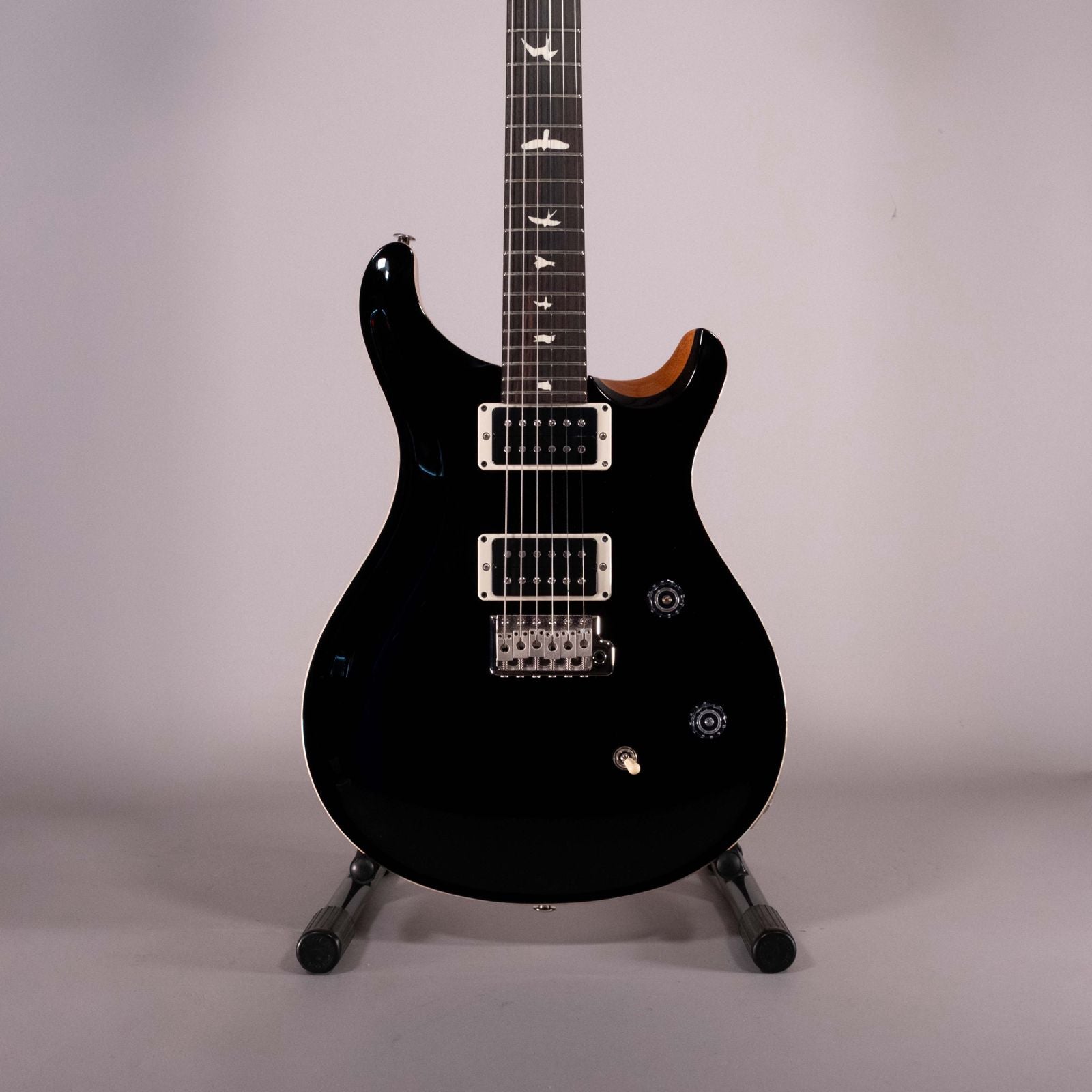 Prs CE24 Black Top Natural Back