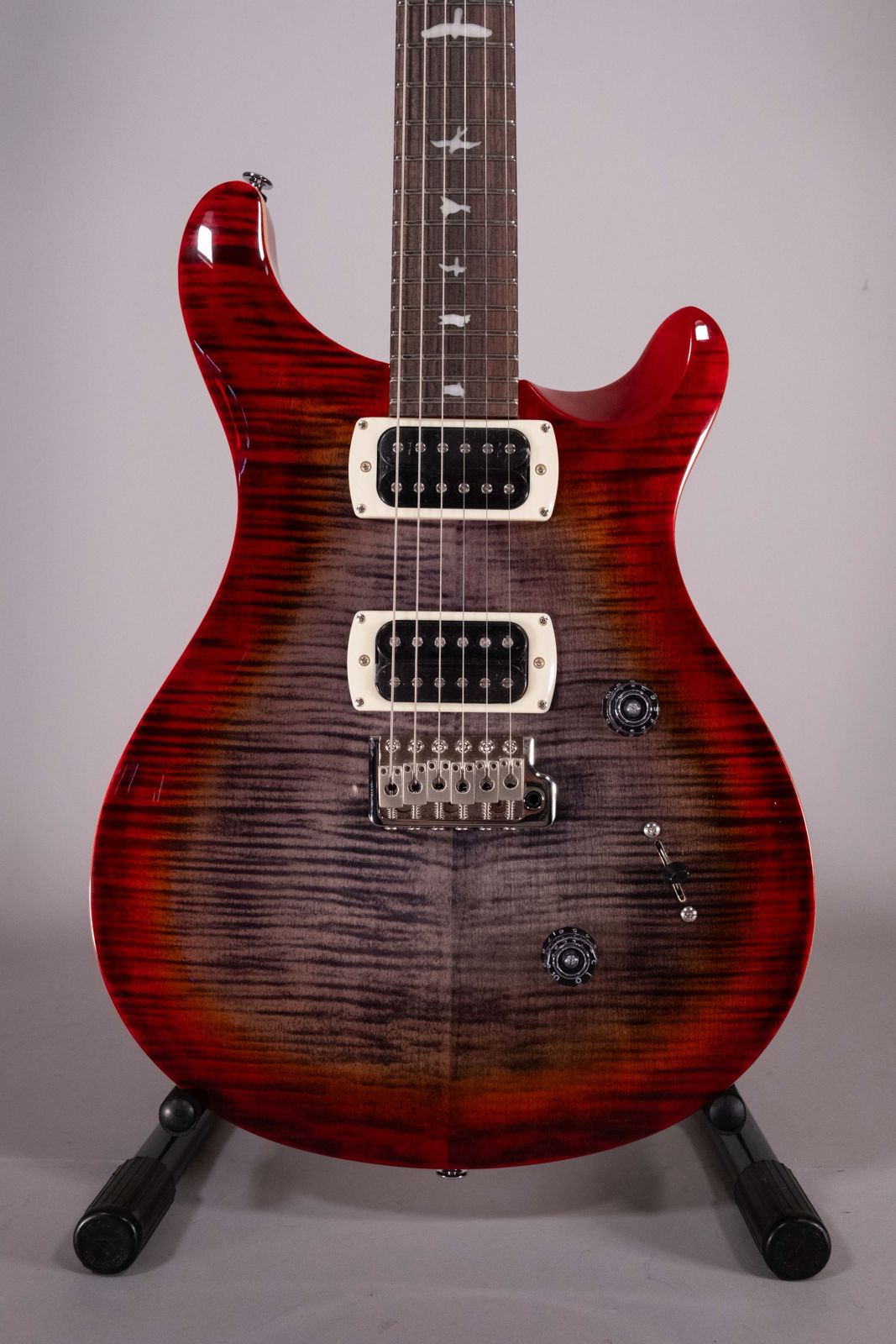 Prs SE Custom 24 Charcoal Cherry Burst 2025