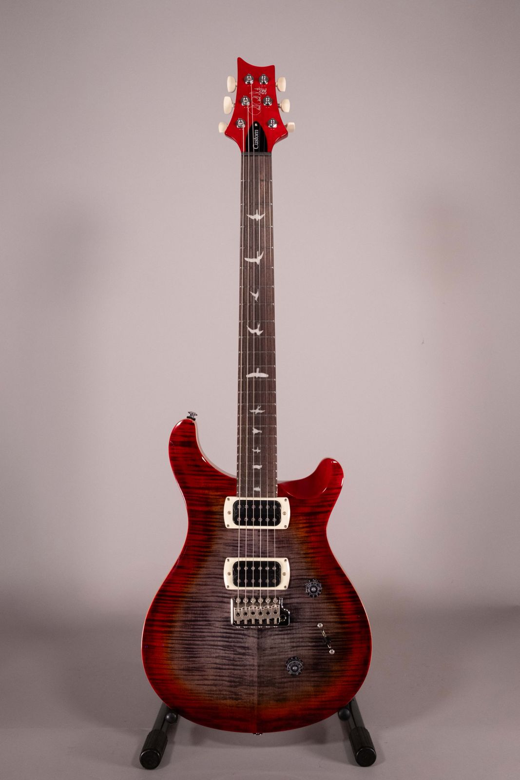 Prs SE Custom 24 Charcoal Cherry Burst 2025