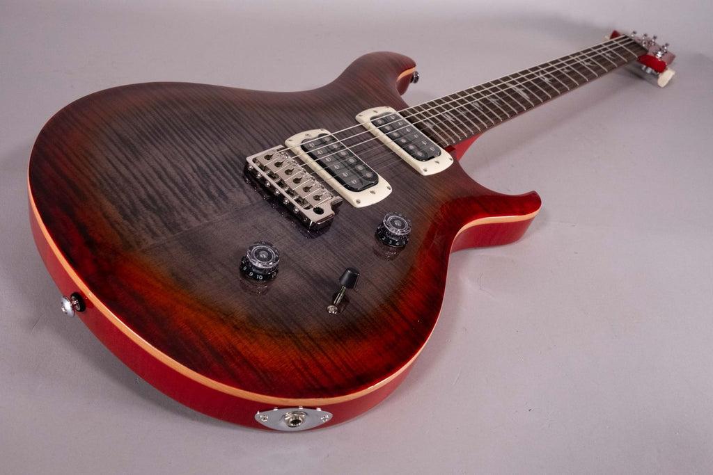 Prs SE Custom 24 Charcoal Cherry Burst 2025