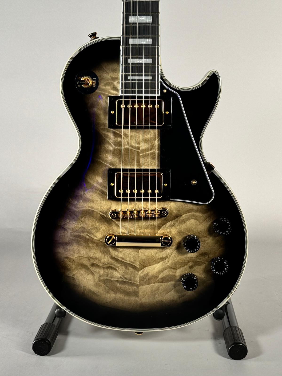 Epiphone Les Paul Custom Quilt (Incl. Gig Bag)