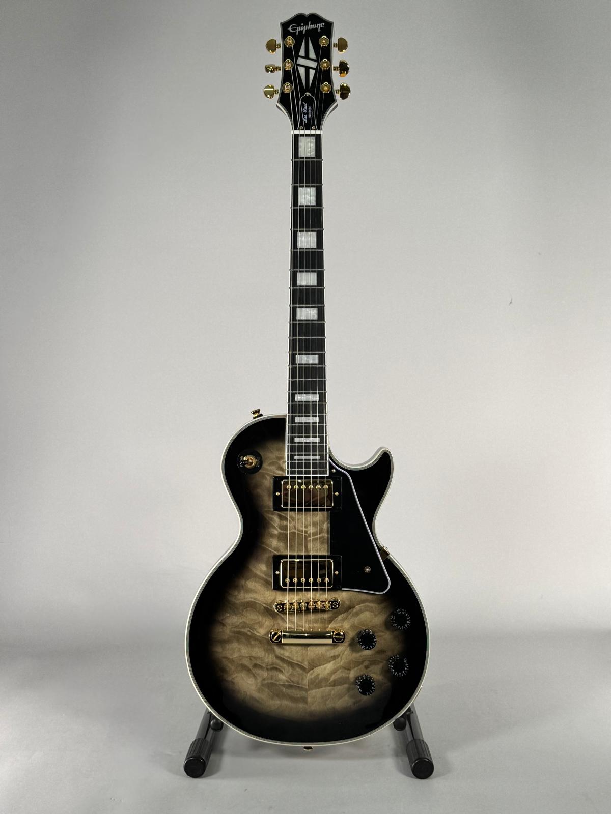 Epiphone Les Paul Custom Quilt (Incl. Gig Bag)