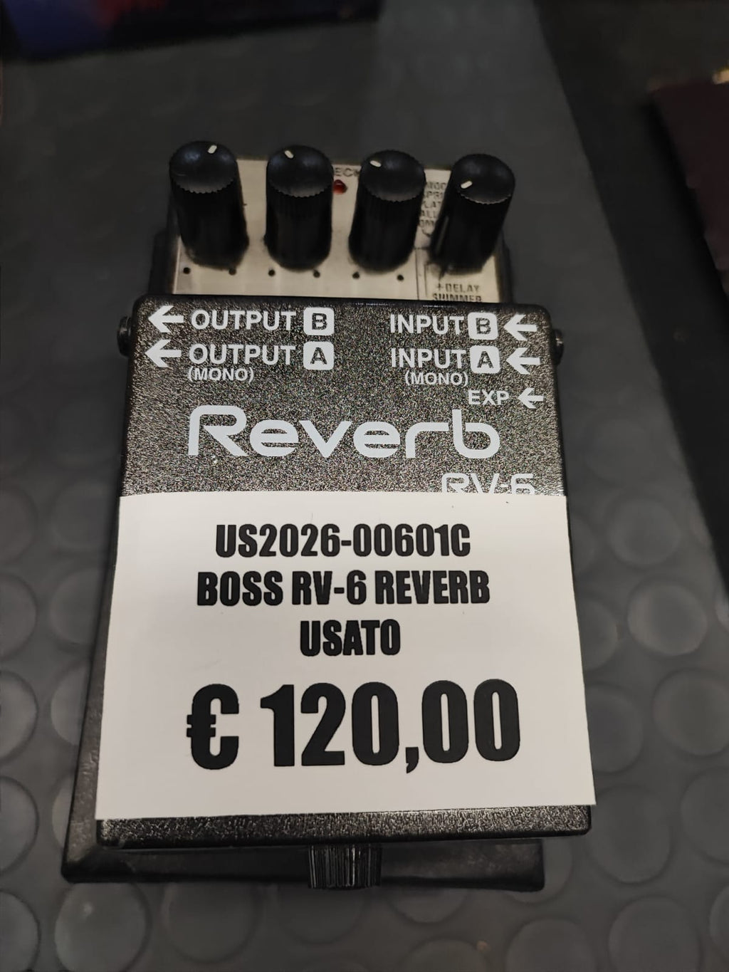 BOSS RV-6 REVERB USATO