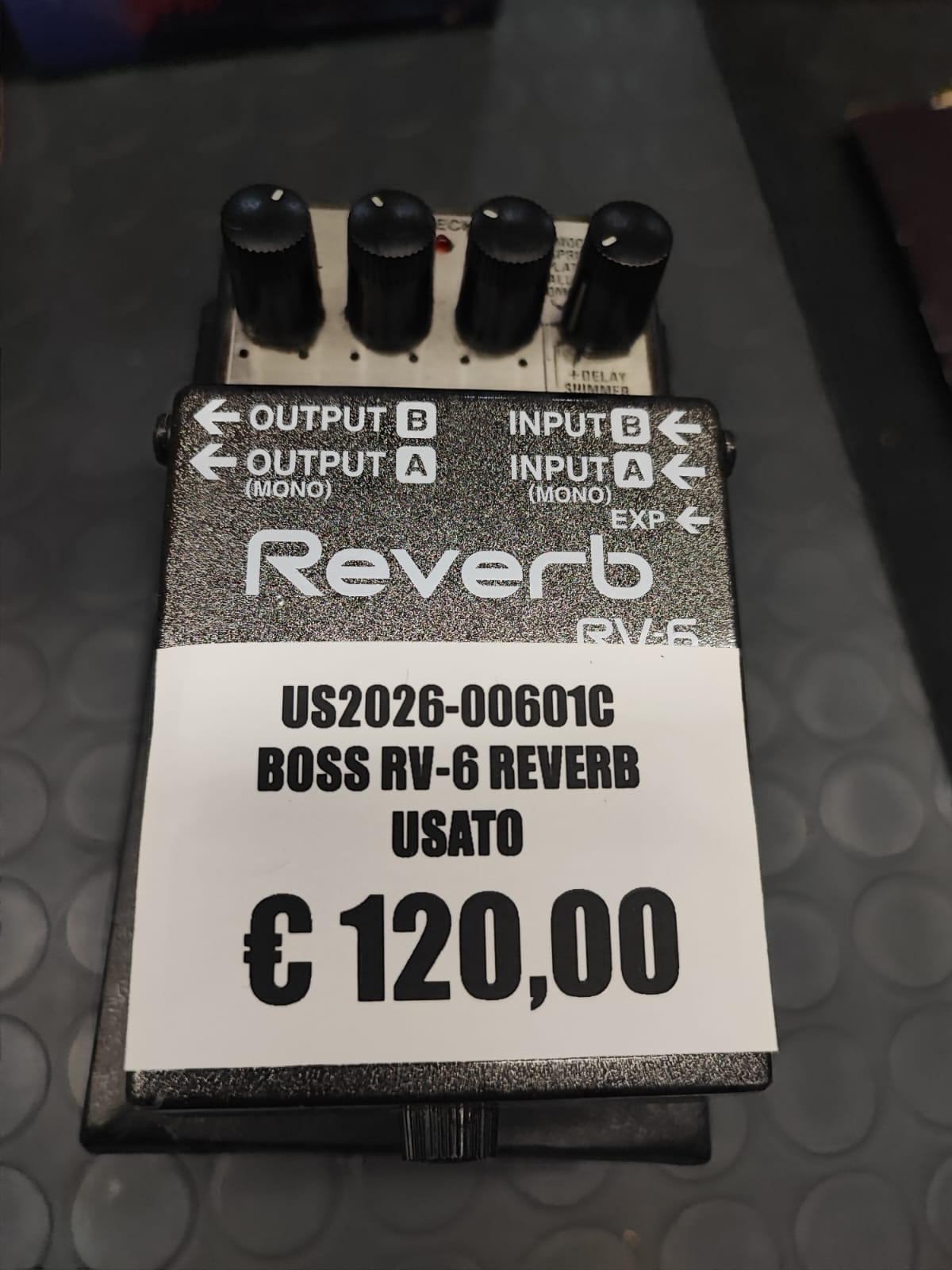 BOSS RV-6 REVERB USATO