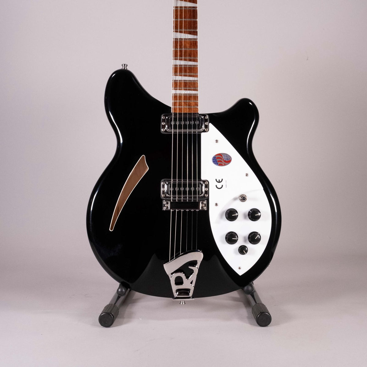 Rickenbacker 360 JetGlo Nero
