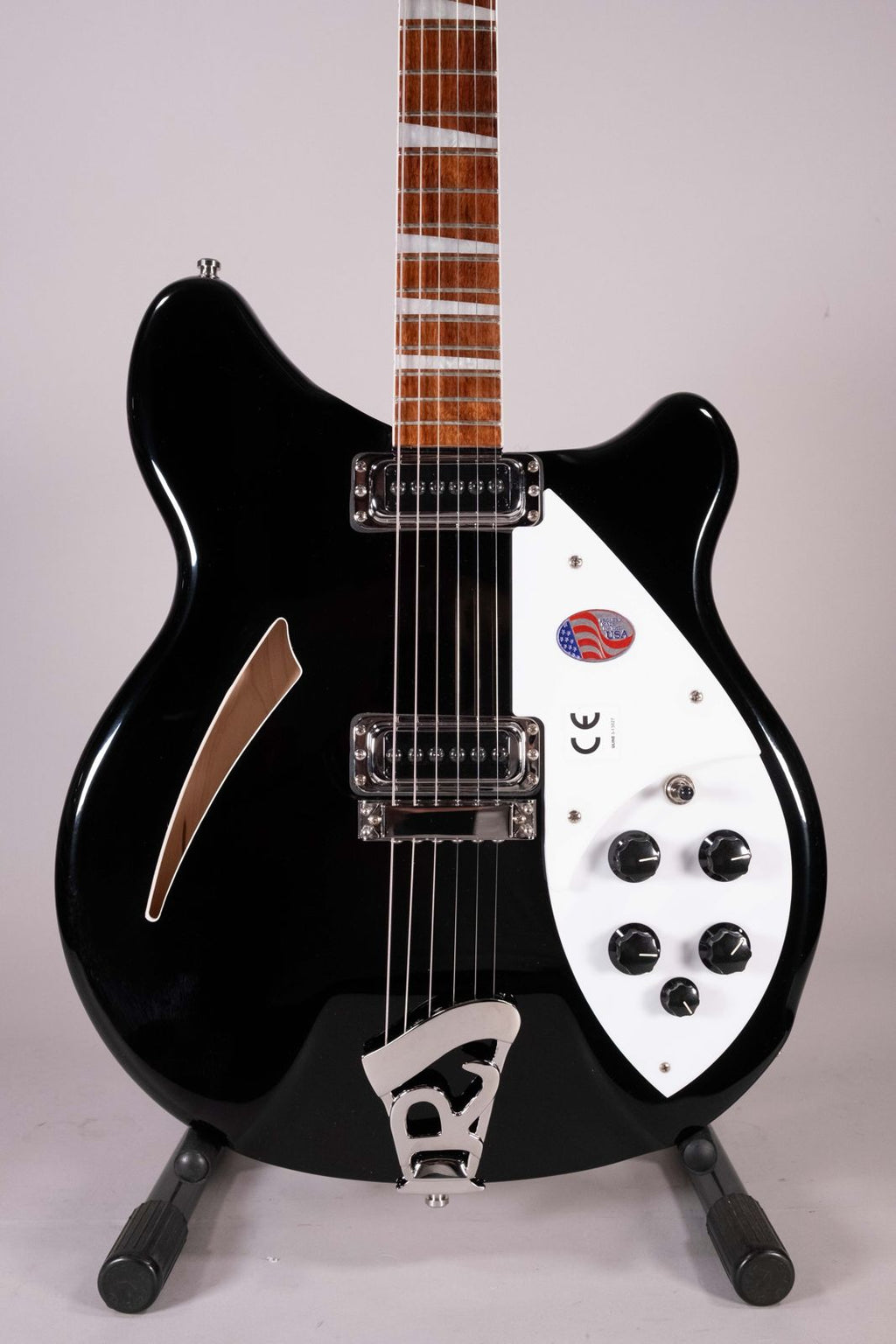 Rickenbacker 360 JetGlo Nero