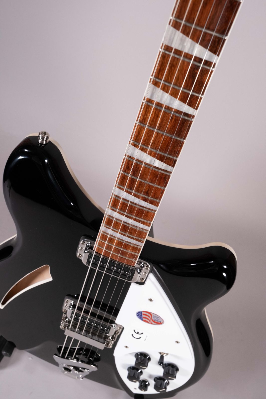 Rickenbacker 360 JetGlo Nero