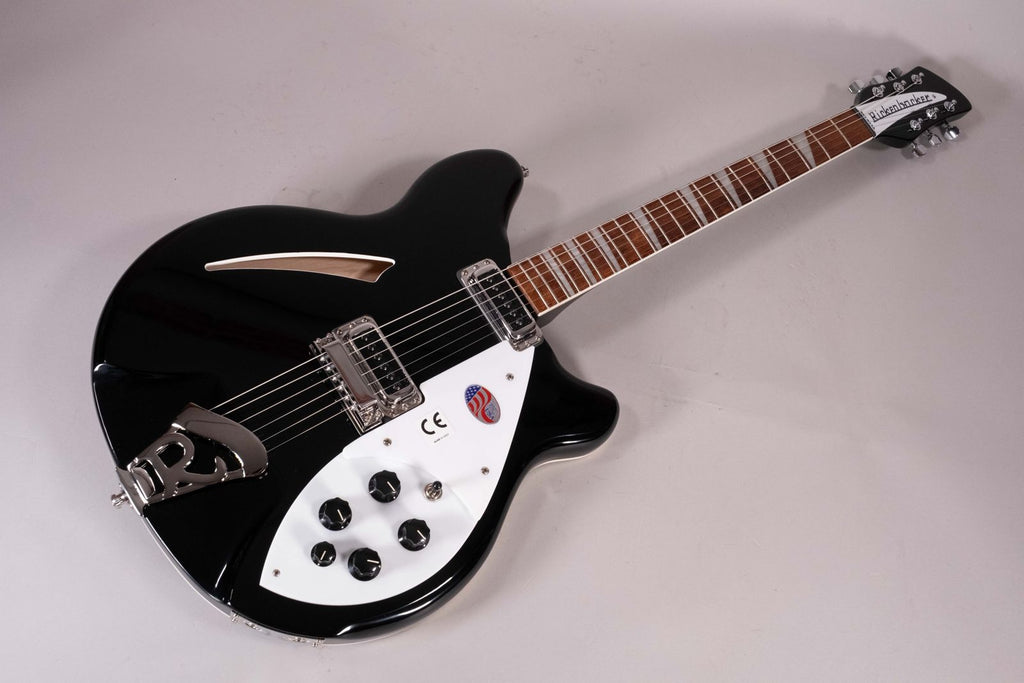 Rickenbacker 360 JetGlo Nero