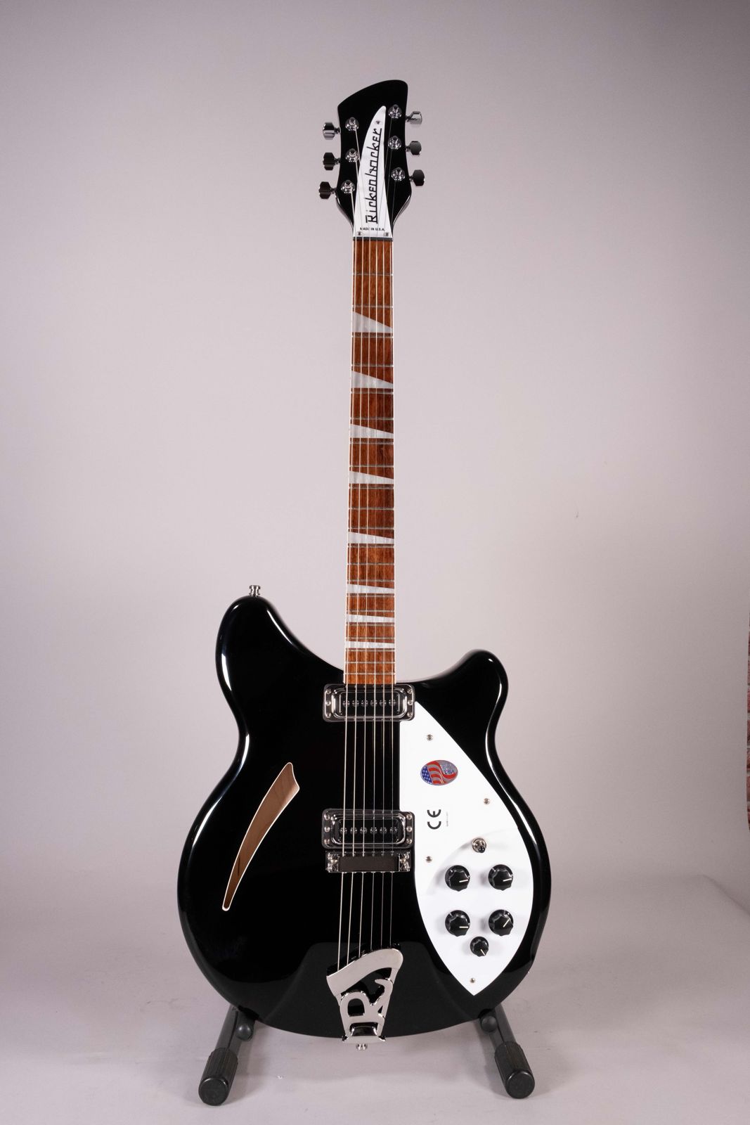 Rickenbacker 360 JetGlo Nero