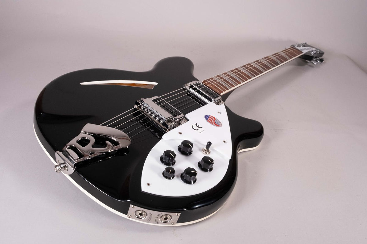 Rickenbacker 360 JetGlo Nero