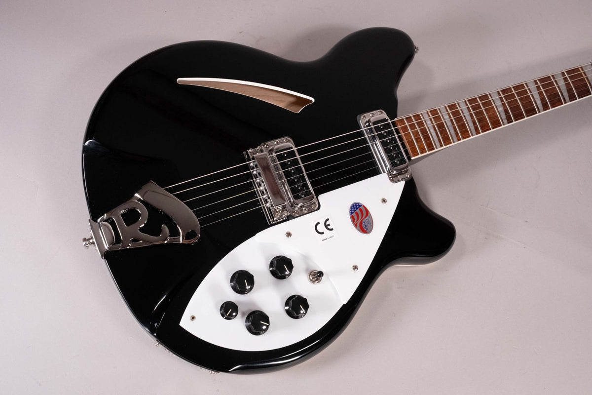 Rickenbacker 360 JetGlo Nero