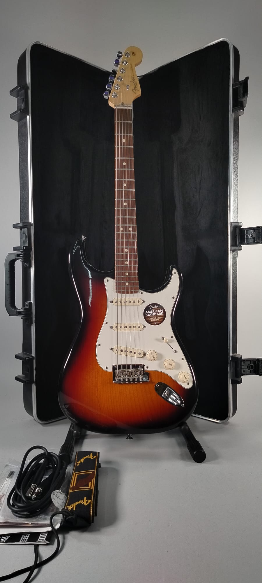 FENDER STRATO AM STD '12 SB RW USATA