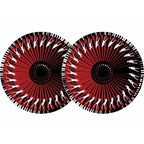2x Zomo Slipmats - Dance - red 0020102301
