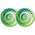 2x Zomo Slipmats Moon - green 0020102304