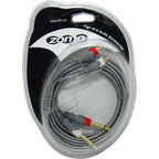 Zomo Cable MKC-30 - 2x 6.3 mm jack - RCA - 3m 0020103454