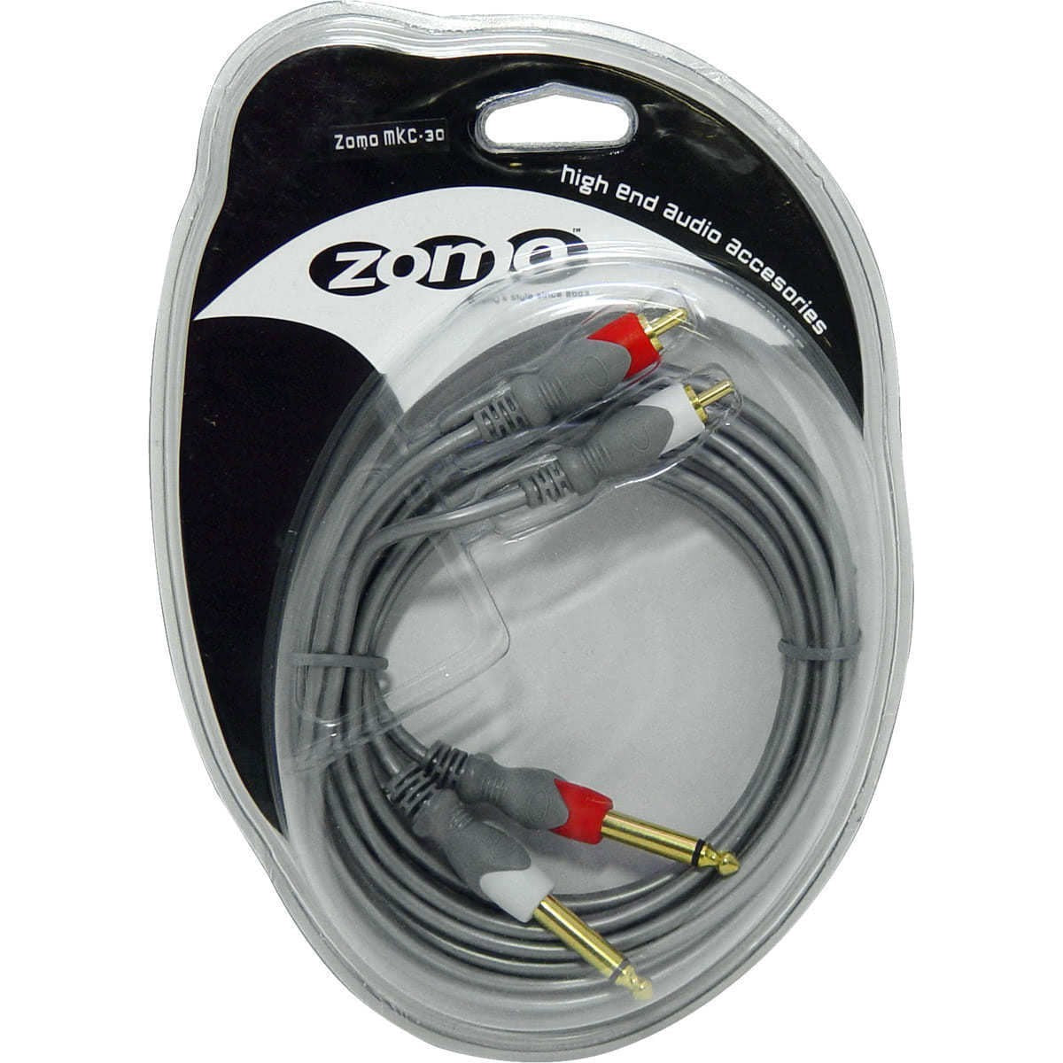 Zomo Cable MKC-30 - 2x 6.3 mm jack - RCA - 3m 0020103454