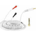 Cavo a spirale DeLuxe per Sennheiser HD 25 - 3.5m - bianco 0020106603