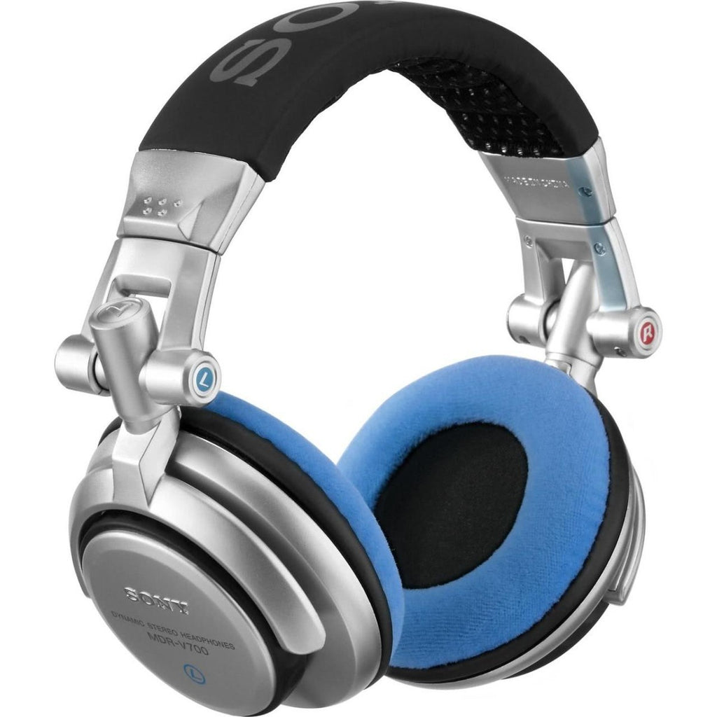 Zomo VELOUR ear pad set for Sony MDR-V700 DJ and Allen & Heath XD53/ XD2-53 - sky 0030101741