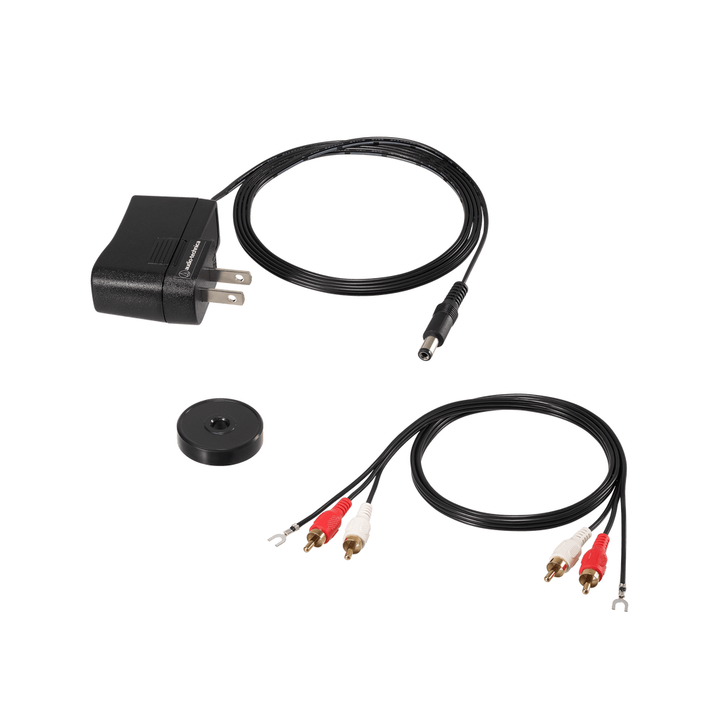 Audio Technica LP40wn Giradischi Manuale Trazione a Cinghia e Base Noce
