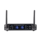 Soundsation Sistema Radiomicrofono Doppio UHF 16 Canali e 2 Microfoni Palmari