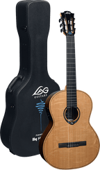 Lag CHV30E Chitarra Classica Elettrificata Natural con Astuccio