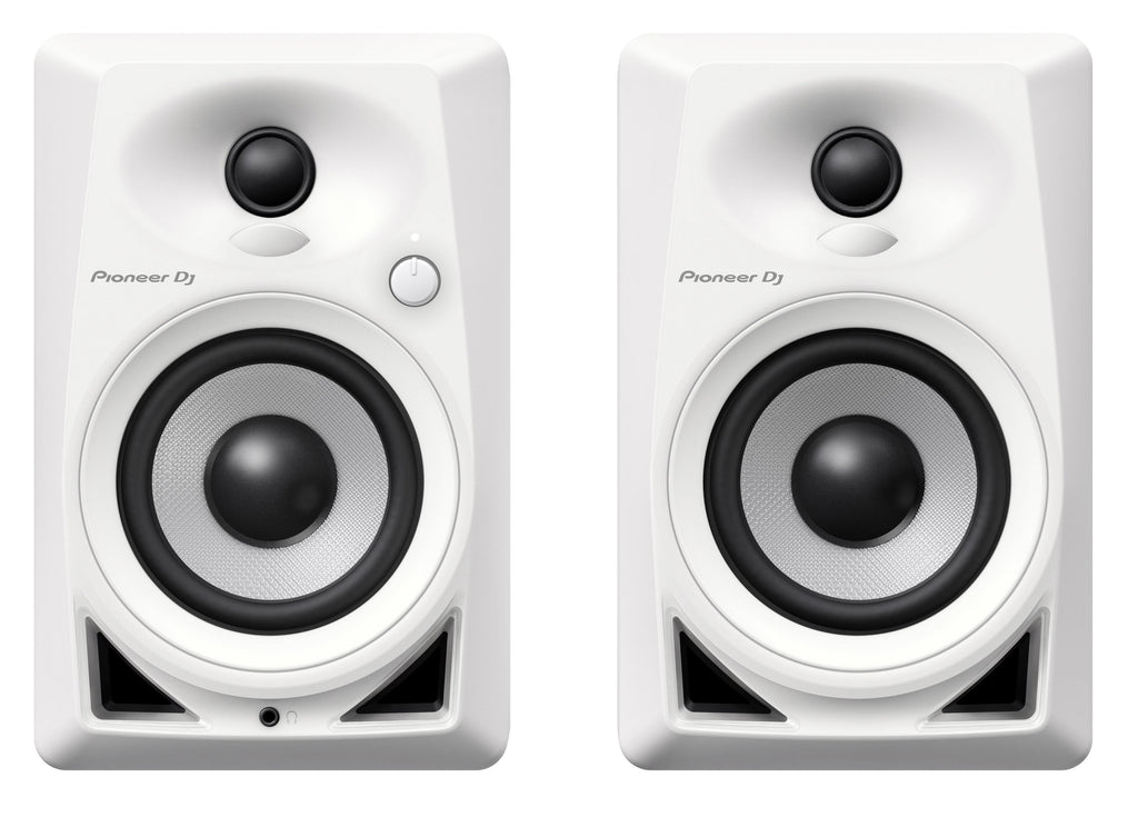 Pioneer Dj DM40W  Monitor Attivi la Coppia Bianca