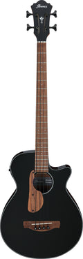 Ibanez Black Acoustic Electric Bass