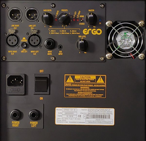 Markaudio Ergo System 1S 121 Portable Audio System
