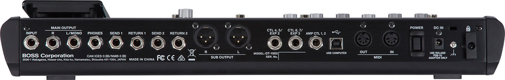 Boss Gt1000 Multieffetto per Chitarra