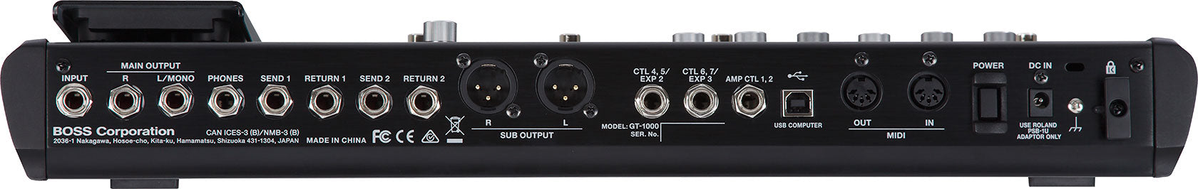 Boss Gt1000 Multieffetto per Chitarra
