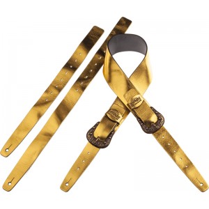 Magrabo Tracolla Twin Buckles Metallic Gold