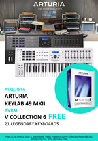 Arturia Keylab Mk2 49 Black Tastiera Controller Midi 49 Tasti
