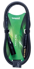 Bespeco Easx300 Cavo Mt3 Jack Stereo Xlr Maschio