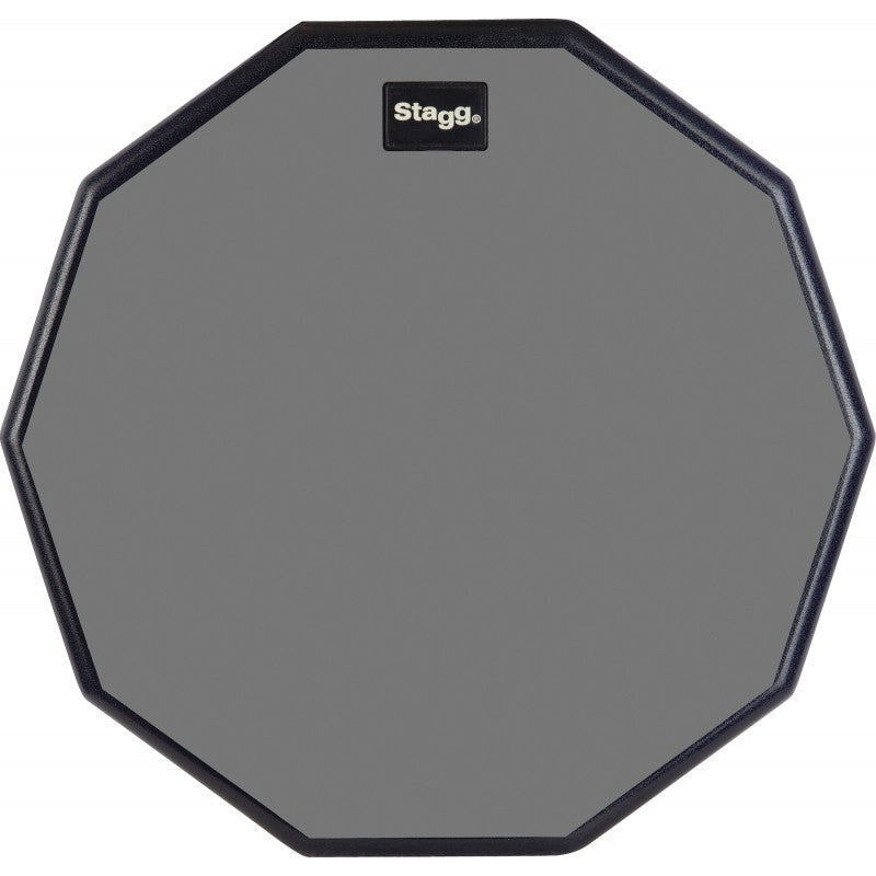 Stagg Pad Allenamento Decagonale 12' in Gomma sul Retro Vite per Fissaggio Asta