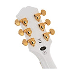 Epiphone Les Paul Custom Alpine White Electric Guitar